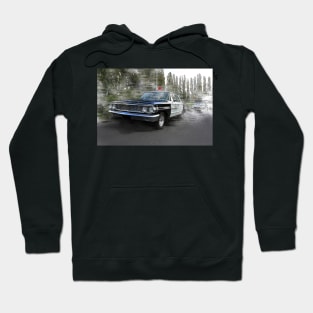 1964 Ford Galaxie 500, Police Car - 02 Hoodie